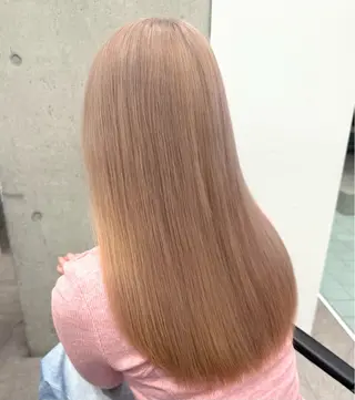 セミロング カラー ブリーチカラー💫 Miku🫶🏻のヘアスタイル