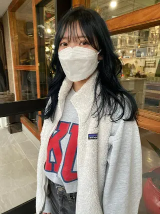 セミロング カラー なぎ🌿.∘[ボブ, ニュアンスカラー]のヘアスタイル