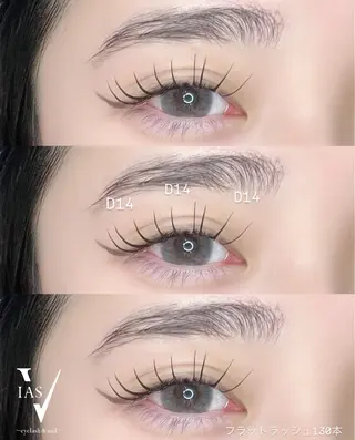 マツエク・マツパ VIAS YURINAのマツエク・マツパデザイン