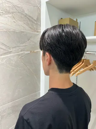 ショート メンズ メンズパーマモデル ／浅野未来🌼.*のヘアスタイル