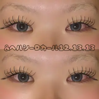 マツエク・マツパ Lupines Asahi🔆のマツエク・マツパデザイン