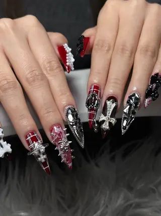 ネイル Dark honey スカルプ専門原宿店のネイルデザイン