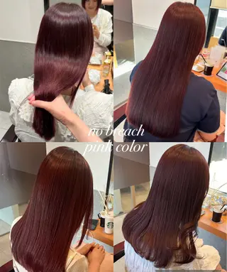 セミロング カラー classic 新横浜所属・大人girly🛋️ 🤍yukakoのヘアスタイル