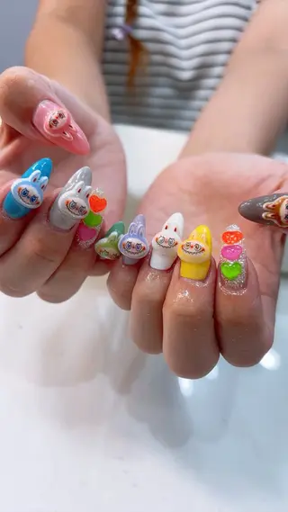 ネイル wooone所属・鶴橋wooone nail.rieのネイルデザイン