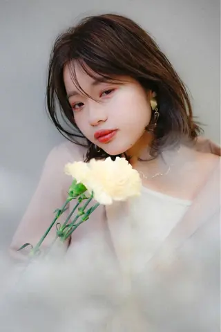 ミディアム 永田 崇のヘアスタイル