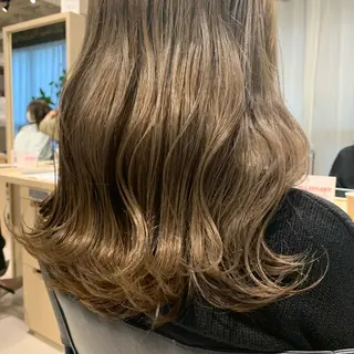 ロング 西岡 優太のヘアスタイル