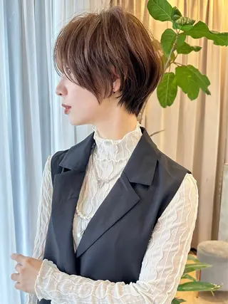 ショート hair salon Ranun髪質改善のヘアスタイル