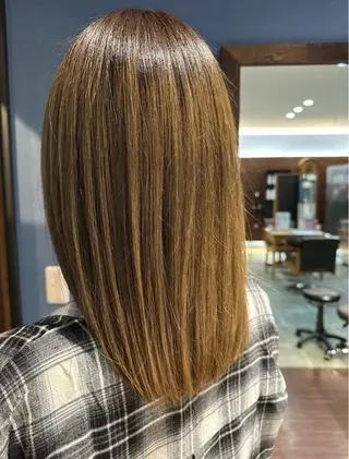 セミロング 🍑Kubu🍀 Momo🍑のヘアスタイル