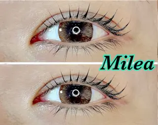 マツエク・マツパ Milea所属・Milea🌺🌴 YUI💙のマツエク・マツパデザイン