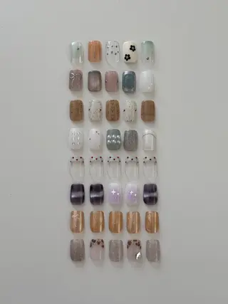 ネイル nail salon mu ; u所属・nailsalon mu ; uのネイルデザイン
