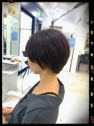 ショート カラー 相武台ショート特化 💐川崎希💐のヘアスタイル