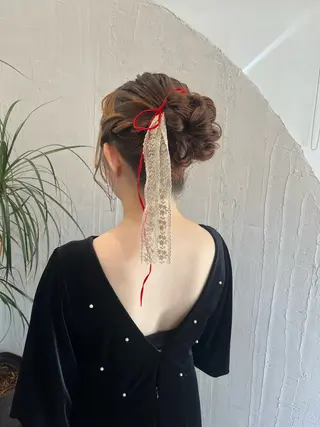 ヘアアレンジ 金沢市/美容師/ 岡島由希美のマツエク・マツパデザイン