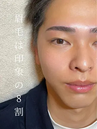 アイブロウ LOUVRE所属・HIME/ お顔に馴染む自然な眉の眉毛・アイブロウイメージ