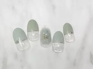 ネイル ネイルPetit Ribbonのネイルデザイン