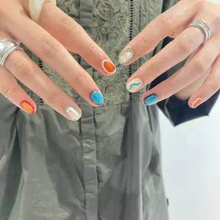 ネイル mano+所属・haruka 🐈のネイルデザイン