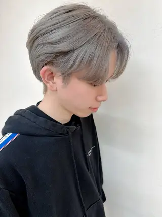 カラー メンズ 汐見 悠佑のヘアスタイル