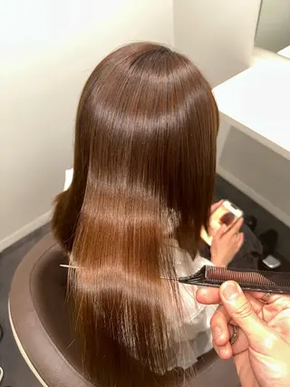 ミディアム Wisteria所属・美髪特化✨ 伊織✨縮毛矯正✨のヘアスタイル