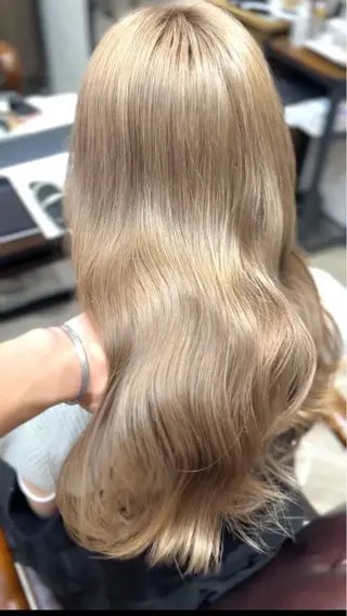 ロング カラー 顔まわり職人🇰🇷 韓国ヘア/KAITOのヘアスタイル