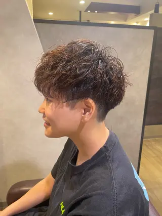 ショート パーマ ショートヘア特化/ 貴田沙知のヘアスタイル