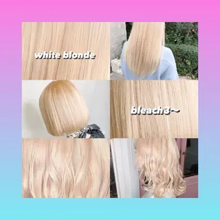 ミディアム カラー ヘアアレンジ 韓国レイヤーカット/ 儚げカラーチナツのヘアスタイル