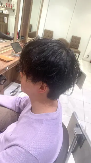 パーマ 🏹💞中園 千咲希👼🏻‎🪽のヘアスタイル