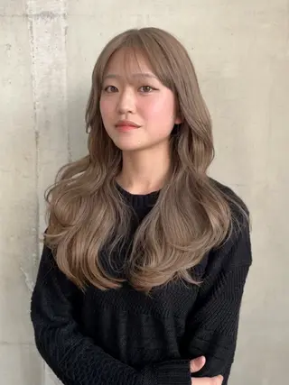 ロング カラー FRAME spa&hair room博多店【フレーム】所属・髪質改善｜顔周り｜博 多｜川上智也のヘアスタイル