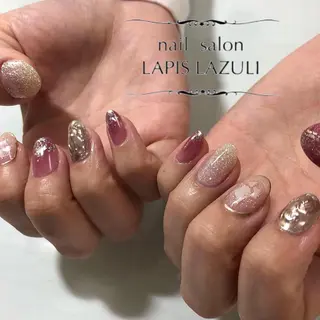 ネイル nail salon ラピスラズリのネイルデザイン