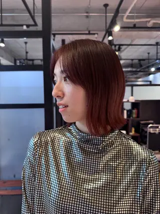 ショート sora/ 暖色カラー🌷のヘアスタイル