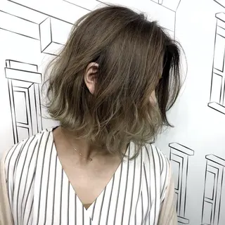 ミディアム レイヤー⭐️カラー ⭐️平川雅史のヘアスタイル