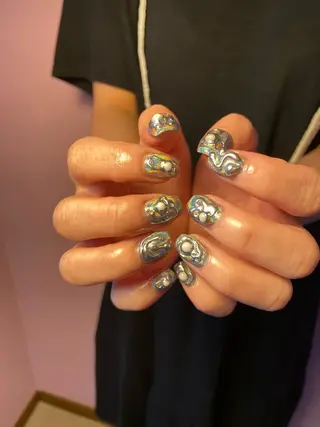 ネイル NICO nail　三軒茶屋店　ネイル＆アイラッシュ所属・oichan 𖦹°‧のネイルデザイン