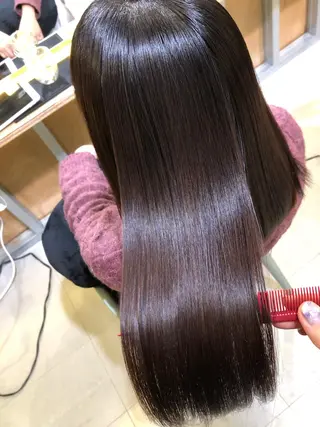 ロング 青木 ありさのヘアスタイル