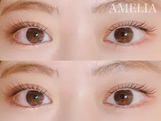 マツエク・マツパ AMELIA Rikakoのマツエク・マツパデザイン