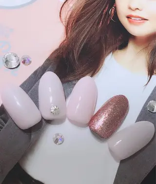 ネイル 北浦和 自爪育成ケアのネイルデザイン