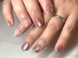 ネイル アイラッシュサロン クラル CURAR茅 ヶ崎店所属・CURAR茅ヶ崎店/ kiora🧸🧡のネイルデザイン