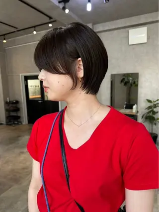 ショート カラー 飯田 晟恭のヘアスタイル