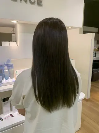 カラー 🫧透明感 カラー/ うる艶髪/🎀みずきのヘアスタイル