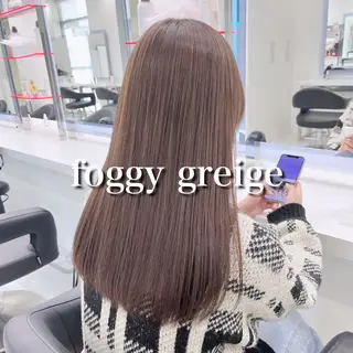 カラー 似合わせ💗骨格矯正 💗透明感カラー💗のヘアスタイル