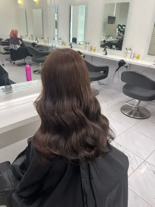 ロング カラー ヘアアレンジ 💗横浜美容室 💗HARUNAのヘアスタイル