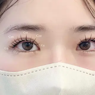 マツエク・マツパ h.plus草薙店 上野沙姫のマツエク・マツパデザイン