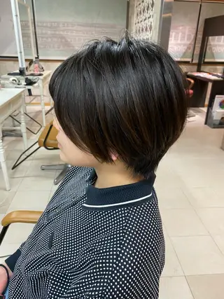 ショート 🫧透明感/艶カラー /AYU🫧のヘアスタイル
