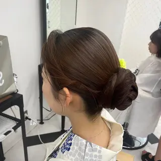 ロング カラー パーマ ヘアアレンジ メンズ mona/ ストレートスタイル✨のヘアスタイル