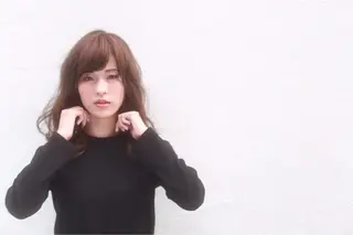 セミロング 縮毛矯正専門家 大桃史朗のヘアスタイル