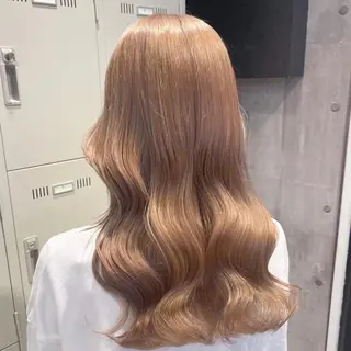 ロング カラー NEWONE所属・beige🧸 pink🎀のヘアスタイル