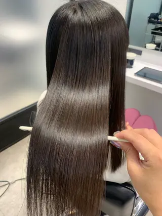 セミロング SALOWIN 銀座一丁目店所属・髪質改善/縮毛矯正 🎀小林 唯 🎀のヘアスタイル