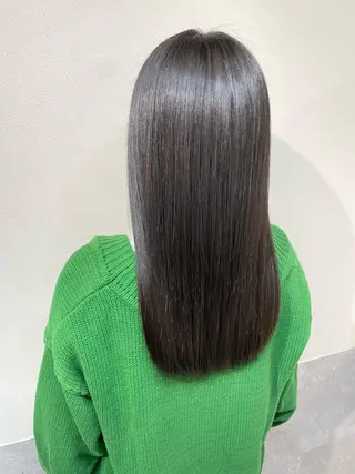 ロング 西 めぐみのヘアスタイル