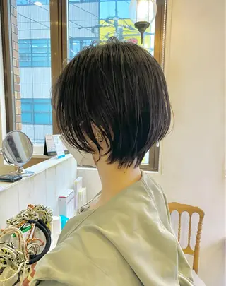 ショート カラー 🌿ガクト 🌿艶髪透明感のヘアスタイル