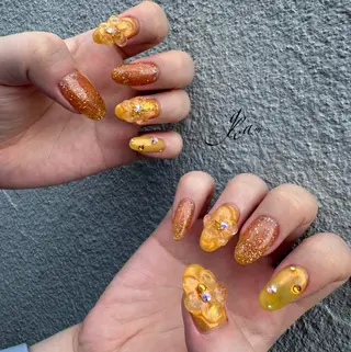 ネイル gleam所属・gleam✴︎ sayakaのネイルデザイン