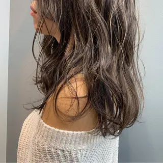 ロング 福山 晴香のヘアスタイル