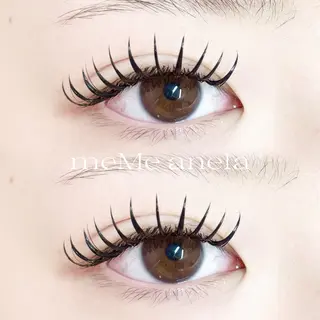 マツエク・マツパ meMe anela AKARIのマツエク・マツパデザイン