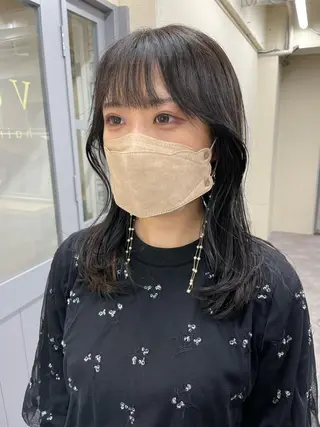 セミロング メンズパーマ メンズ特化ryoのヘアスタイル